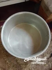  2 قدر كبير واسع لزبايح المنيوم ثقيل