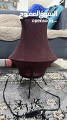  2 IKEA FYXNAS Table lamp, 44 cm للبيع ضوء ايكيا لون أحمر مستعمل كالجديد و بسعر رهيب ( عندي قطعتين )