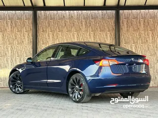  18 تيسلا بيرفورمانس دول موتور فحص كامل بسعر مغري Tesla Model 3 Performance 2022