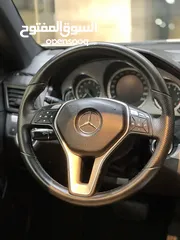  8 مرسيدس E200 CGI AMG موديل 2013 بحالة الوكالة للبيع