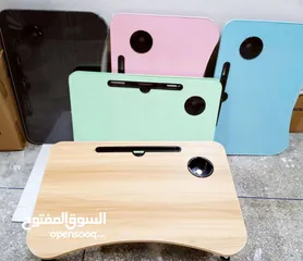  5 طاولة الحاسوب الخشبية