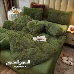  24 شرشف تخت مجوّز فرو – نعومة وفخامة بدفء ولا أروع! الشتاء عالابواب ولازمنا ألوان حلوة ودافئة