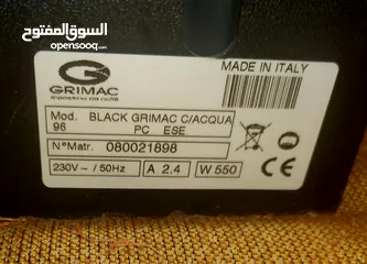  9 ماكينة قهوة اسبرسو بارستا ايطالي نوع grimac .