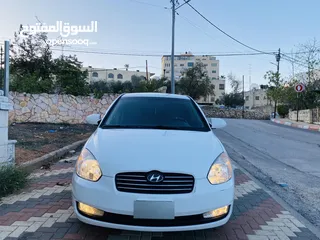  3 هونداي فيرنا 2007 ماتور1600 فل اوتماتك بوضع ممتاز جداً الله يبارك..