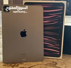  1 تحت ضمان ابل IPad Pro شبه جديد 2023   265 GB معالج M2 اقوى معالج من Apple