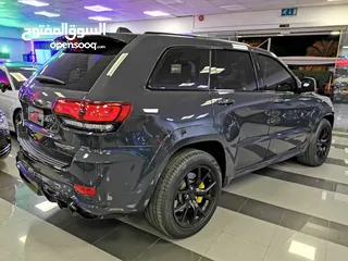  4 تراك هوك trackhawk  جراند شيروكي ماتور هيلكات موديل 2018 لعشاق السيارات القوية بالاردن 707 حصان