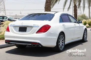  4 Mercedes Benz S63 AMG Kilometres 45Km Model 2016