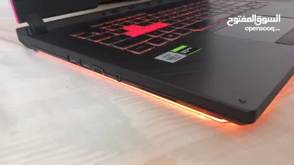  6 لابتوب الألعاب ASUS ROG Strix G15 G512LI (بحالة ممتازة)