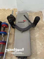  3 Gym equipment for sale samiya