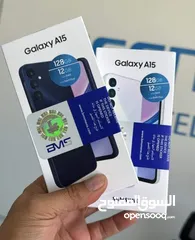  1 جديد Samsung A15 رام 8 و 12 و 16 جيجا 128 و 256 مكفول شركة هدية كفر ولزقه وشاحن الاصلي متوفر توصيل