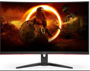  1 AOC C32G2ZE2 31.5 VA 1080p 240hz 0.5ms Curved Gaming Monitor