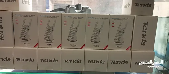  1 مقوي وموسع الشبكة Tenda A9 extender