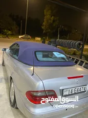  4 مرسيدس CLK200 موديل 2001