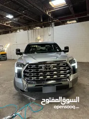  4 تويوتا تندرا بلاتينوم موديل العام 2024 م وارد كندا جديد. Toyota tundra platinum 1794  صناعة امريكية