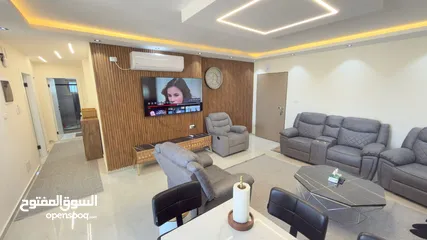  6 شقة ملوكية مفروشة للإيجار دقيقتين مشي للمنارة ووسط البلد