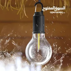  2 لمبه شحن تخييم والمنزل وقطعات الكهرباء ثلاث درجات اضائه قوي وسط ضعيف