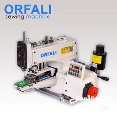  1 ماكينة تركيب الازرار صناعية اوتوماتيك موديل اورفلي ORFALI