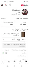  1 يتوفر قنوات يوتيوب الف مشترك غير مفعل ربح والمشاهدات عالية