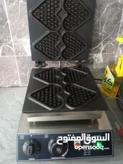  6 للبيع المعدات التالية   ماكنة سلاش وبوظة. ماكنة بوشار  ماكنة  وافل