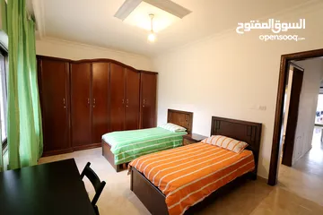  12 Yearly or monthly. 150m2 Fully furnished 3-bedroom apartment with a spacious living room & balcony