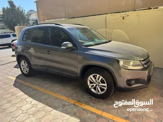  2 فولكسفاجن تيجوان 2013 استخدام عائلي Volkswagen Tiguan 2013, family car