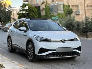 3 ‎‏VOLKSWAGEN  ID.4 X PRO  موديل 2022 فحص كامل بانوراما متحركة فُل اوبشن بحالة الوكالة للبيع