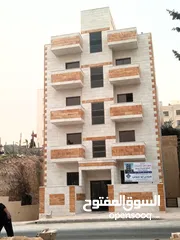  1 للبيع شقة طابق ارضي مع تراس أمامي سوبر ديلوكس في ضاحية الياسمين قرب مسجد نابلس 125 متر