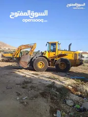  7 حفار جي سي بي لليجار jcb وجرافه وحفاره عجل