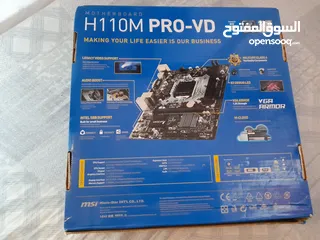  3 Motherboard  msi H110M PRO-VD