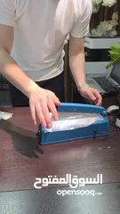  2 ماكنة تغليف أكياس حراري ذو جودة عالية جدا  مع شريط وسلك سبير