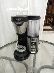  1 ماكينه قهوه نينجا شبه جديده للبيع المستعجل