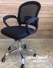  19 عدد 2 ب 45 دينار  كرسي طبي شبك مريح بقاعدة كروم – كرسي طبي شبك مريح بقاعدة كروم
