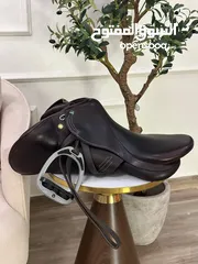  1 New prestige Rome saddles with stirrups