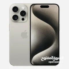  3 iPhone 15 pro Max 256 GB جديد شرق آوسط