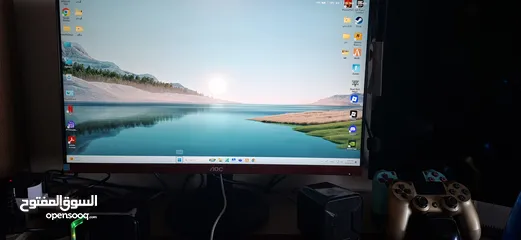  2 شاشة Aoc  جيمنق   144hz 1m