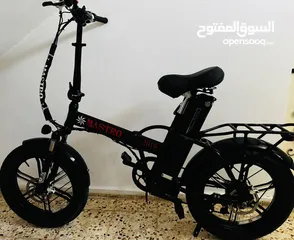  8 بسكليت كهرباء شبه جديد 48 فولت 20 امبير