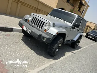  1 Jk Jeep wrangler خليجي / قير عادي