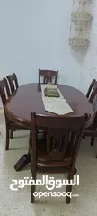  2 طالوله سفره للبيع مستعمل سداسي في المنزل