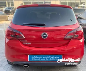  13 اوبل كورسا 2015 احمر خليجي Opel Corsa 2015, Gulf red