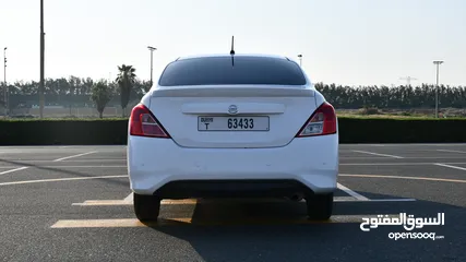  3 Rent a Car NISSAN - Sunny - 2020 - White-   Sedan