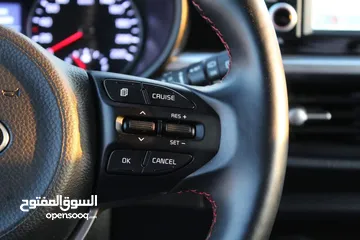  3 كيا بيكانتو GT-line 2020 للبيع ترخيص وتامين فل اللون ابيض نظيفة وحبة نادرة