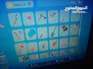  24 حساب فورت نايت ps4 للبيع بسعر 25 دينار قابل للتفاوض