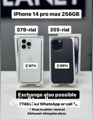  1 iPhone 14 Pro Max -256 GB - Box piece- Good device