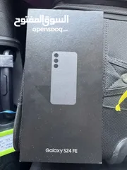  1 Samsung galaxy s24 fe 256gb new open box سامسونج جالكسي s24 fe جديد