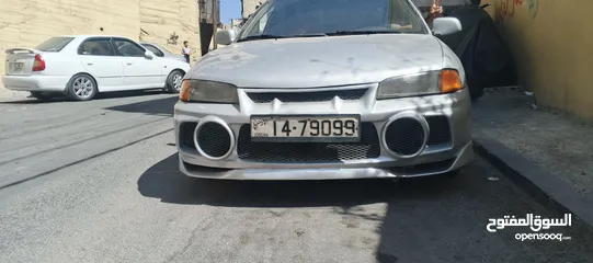  2 طمبون ايفو للبيع او البدل على طمبون مع شل ستاندر لانسر 98/97