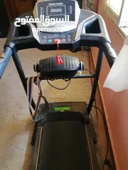  4 جهاز تردمل كهربائي مع رجاج( Techno fitness) بحاله الوكاله بسعر مغري وحرق