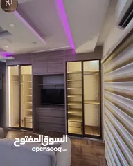  17 خزانه حائط بافضل التصاميم العصريه اضائه داخليه
