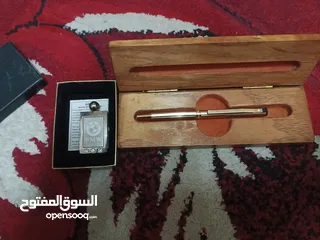  1 قلم جيفر مطلي ذهب