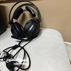  6 سماعات جيمنج شبه جديد مستعملة استعمال نظيف