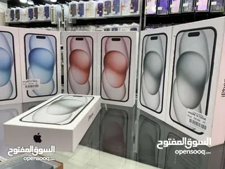  2 iphone 15 جديد كفالة الشرق الاوسط بسعرمميز مع بكج هدايا من داخل المحلTRACK PHONE  اهلا وسهلا بجميع